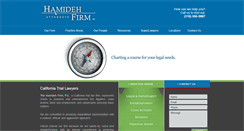 Desktop Screenshot of hamidehfirm.com